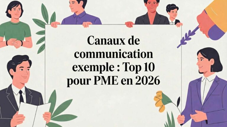 Canaux de communication exemple : Top 10 pour PME en 2026