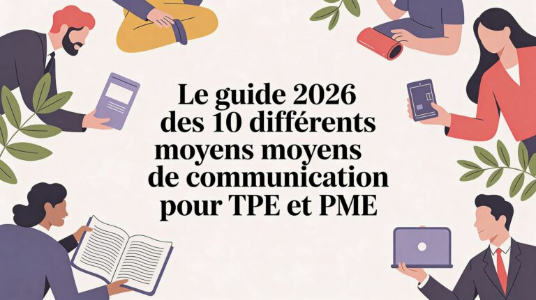 Le guide 2026 des 10 différents moyens de communication pour TPE et PME