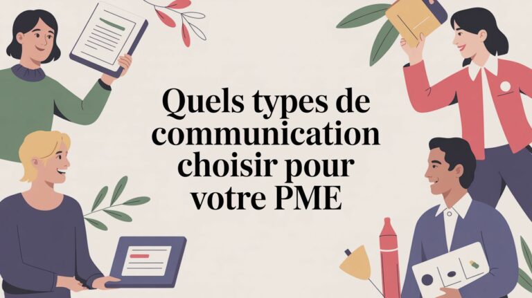 Quels types de communication choisir pour votre PME