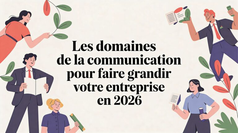 Les domaines de la communication pour faire grandir votre entreprise en 2026