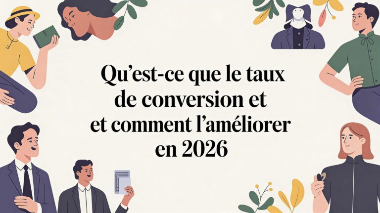 Qu&rsquo;est-ce que le taux de conversion et comment l&rsquo;améliorer en 2026