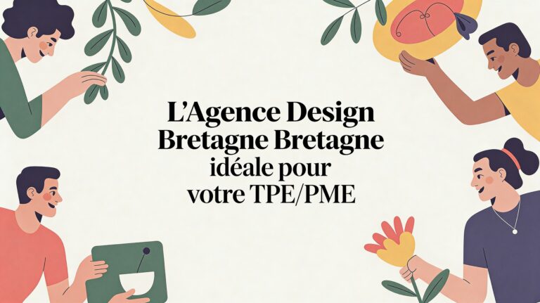 L&rsquo;agence de design en bretagne idéale pour votre TPE/PME